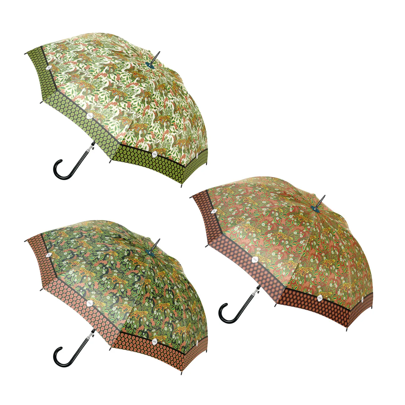 PARAGUAS FURIA Es un paraguas largo con una montura resistente y de calidad con una práctica apertura automática. Sus varillas de fibra de vidrio son resistentes a los golpes de viento. Su tejido pongee es extra resistente al agua. Disponible también en montura plegable. Paraguas de 8 varillas de 61 cm Medidas: 86 cm de largo Diámetro: 102 cm