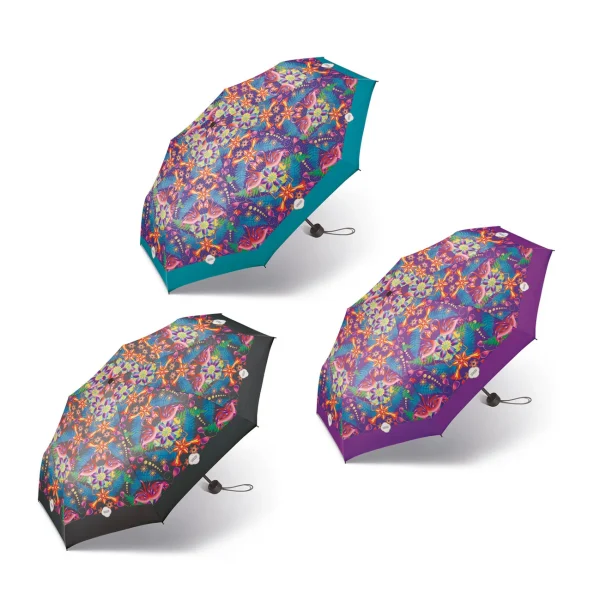 Paraguas de 8 varillas de 54 cm Medidas: 24 cm de largo cerrado Diámetro: 96 cm