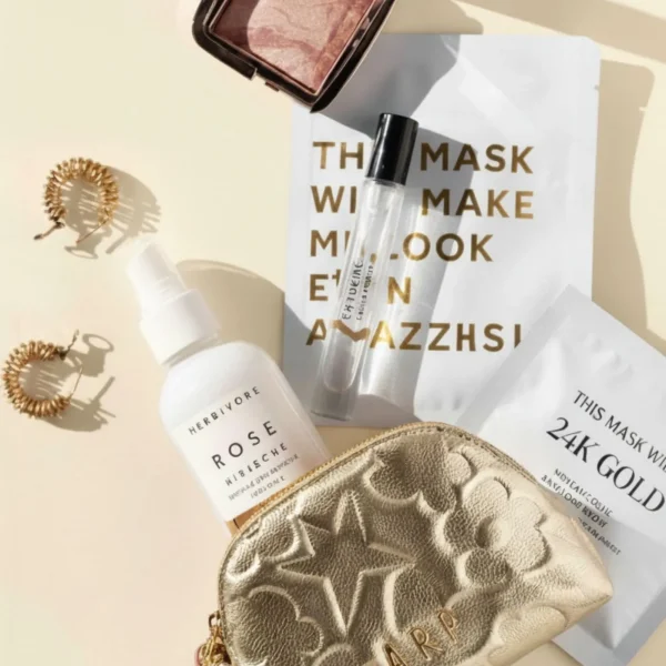 Este neceser ovalado de Agatha Ruiz de la Prada está diseñado en piel sintética metalizada, con un acabado elegante y luminoso que aporta un toque sofisticado. El material incorpora los iconos de la marca grabados en relieve, creando un efecto visual con volumen que eleva el diseño y lo hace muy especial. Su tamaño mediano lo convierte en un accesorio muy versátil: ideal para llevar maquillaje, pequeños productos de belleza o utilizarlo como monederito dentro del bolso. Cuenta con cremallera superior, que permite un acceso cómodo y mantiene el contenido siempre seguro. Un complemento práctico, ligero y elegante, perfecto para organizar el bolso sin renunciar al estilo. Medidas: 19*14*7